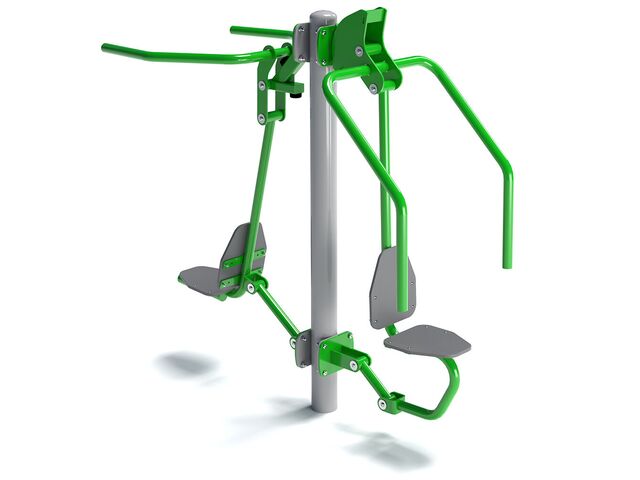 Posilovací stroj horních končetin + Posilovací stroj na hrudník - Výtlak