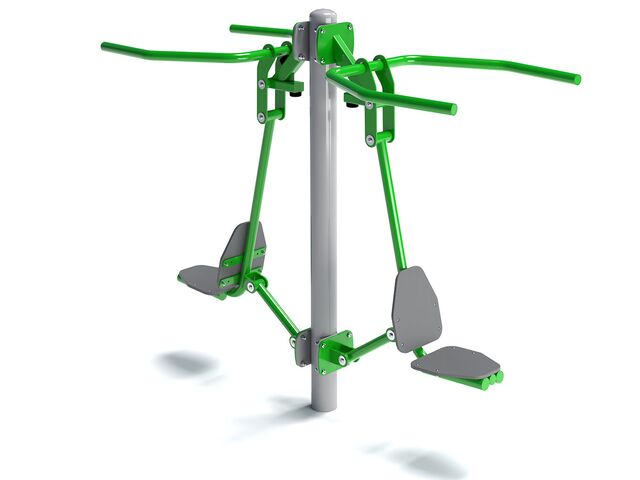 Posilovací stroj horních končetin dvojitý