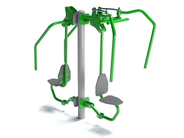 Posilovací stroj na hrudník Výtlak + Motýl