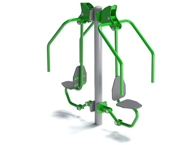 Posilovací stroj na hrudník - Výtlak dvojitý