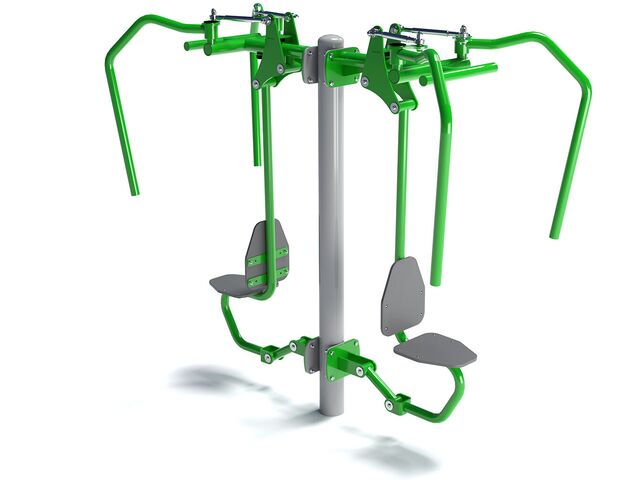 Posilovací stroj na hrudník - Rozpažení dvojité