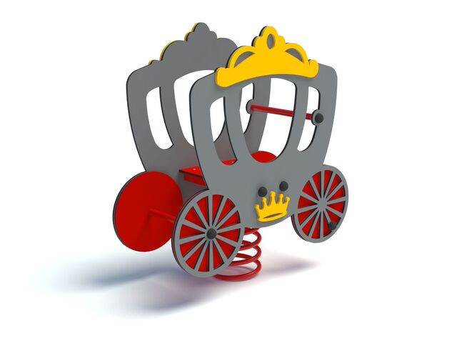 Pružinové houpadlo KOČÁR