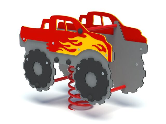 Pružinové houpadlo MONSTER TRUCK