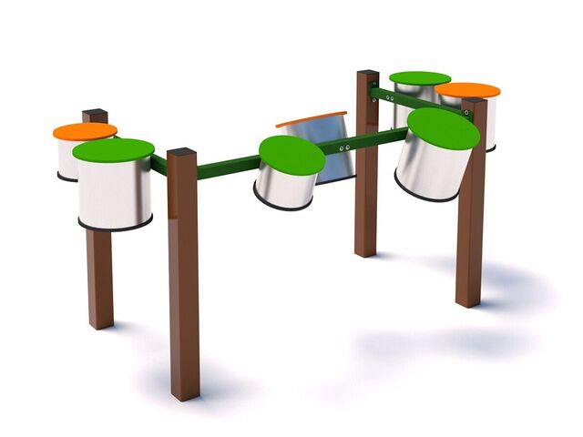 Edukační prvek - Bicí souprava