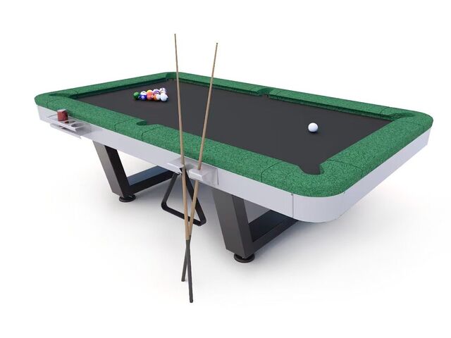 Venkovní kulečníkový stůl pro veřejná místa