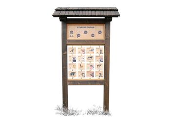 Naučná tabule - Hlasy lesa