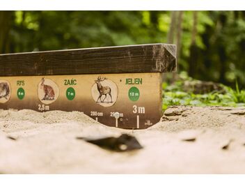 Naučný prvek - Doskočiště