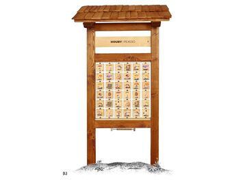 Naučná tabule - Pexeso HOUBY