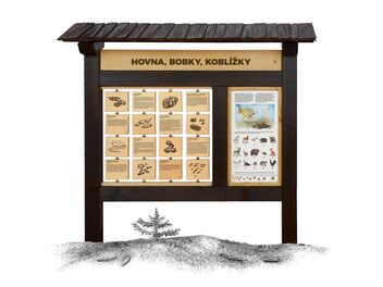 Naučná tabule - Hovna, bobky, koblížky