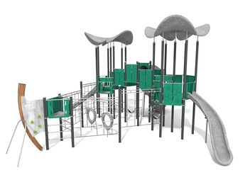 Herní tobogánová sestava - recykling