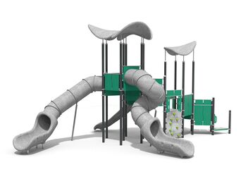 Herní tobogánová sestava - recykling