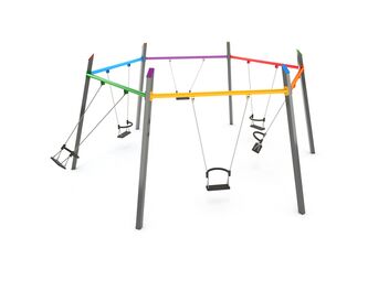 Řetězová houpačka 6 míst