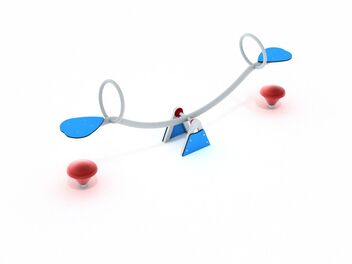 Vahadlová houpačka