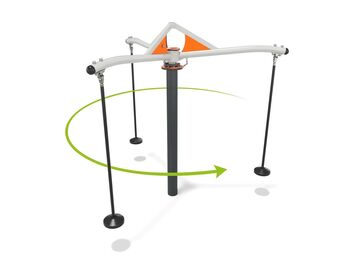 Vertikální kolotoč 3 místa