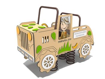Pružinové houpadlo JEEP Safari
