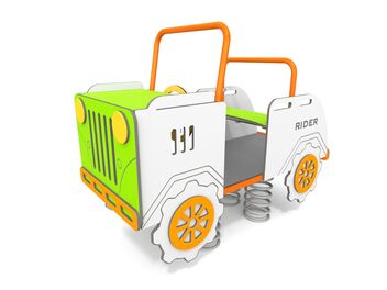 Pružinové houpadlo jeep