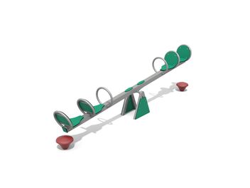 Vahadlová houpačka 4 místa - recykling