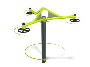 Trojitý vertikální kolotoč