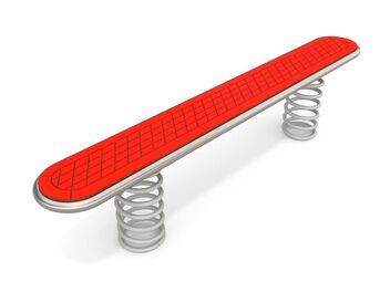 Pružinové houpadlo kladina