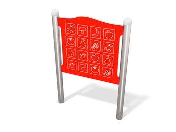 Edukační tabule ovoce