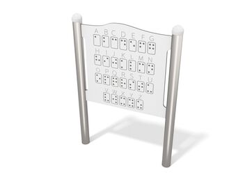 Edukační tabule Braillova abeceda