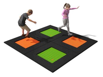 Trampolínová sestava