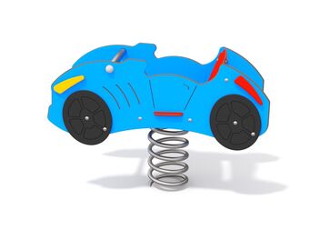 Pružinové houpadlo auto