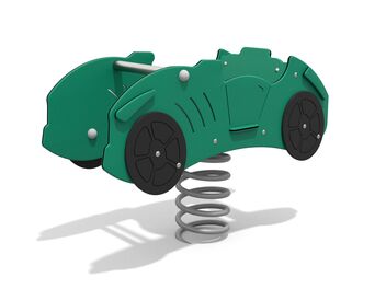 Pružinové houpadlo auto - recykling