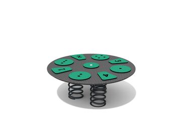 Pružinové houpadlo s číslicemi - recykling