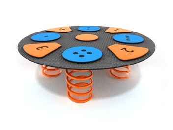 Pružinové houpadlo s číslicemi