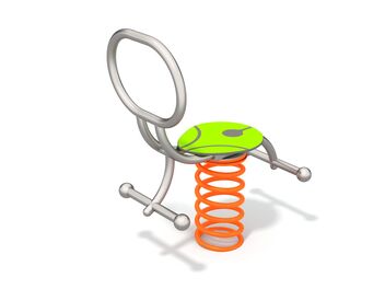 Pružinové houpadlo easy