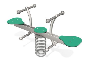 Pružinové dvojhoupadlo klasik - recykling