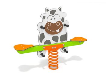 Pružinové dvojhoupadlo kráva