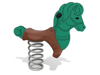 Pružinové houpadlo koník - recykling