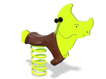 Pružinové houpadlo nosorožec