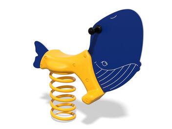 Pružinové houpadlo velryba