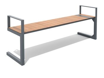 Lavička s područkami