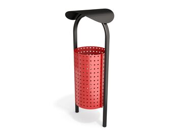 Odpadkový koš se stříškou 28 l