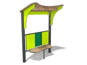 Lavice s přístřeškem