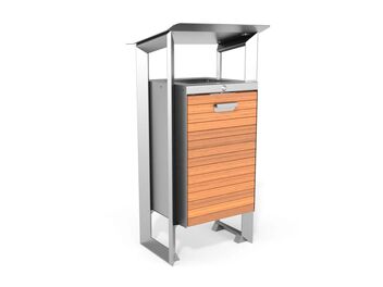 Odpadkový koš se stříškou 45 l