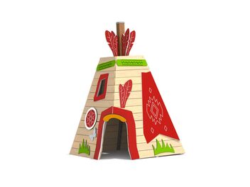 Teepee dřevo akát