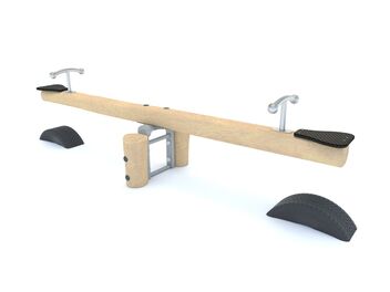 Vahadlová houpačka dřevo akát