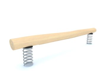 Kladina na pružinách dřevo akát