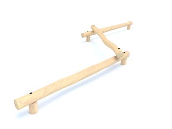 Trojkladina dřevo akát