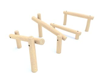 Stezka dovednosti dřevo akát