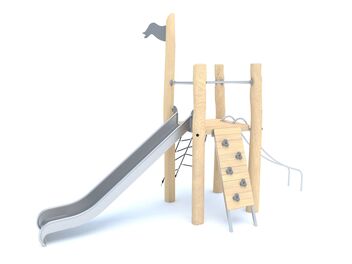 Herní sestava dřevo akát