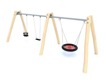 Řetězová trojhoupačka dřevo akát