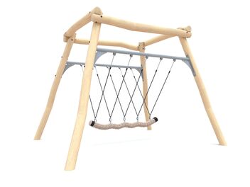 Houpací lávka dřevo akát