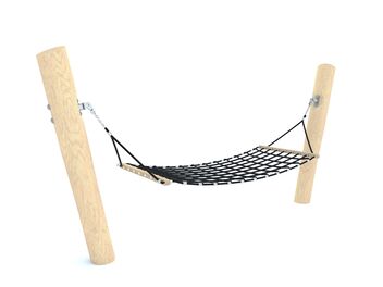 Houpací síť dřevo akát