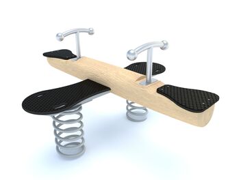 Pružinové čtyřhoupadlo dřevo akát